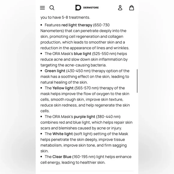 LED Light Energy Shield Face Mask - Picture 5 of 7